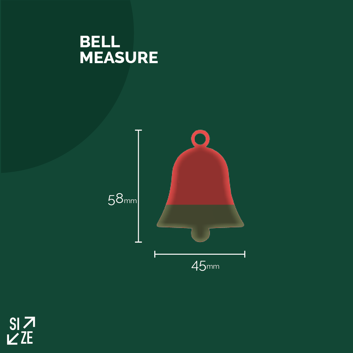 sistema | xmas bell knob & hook