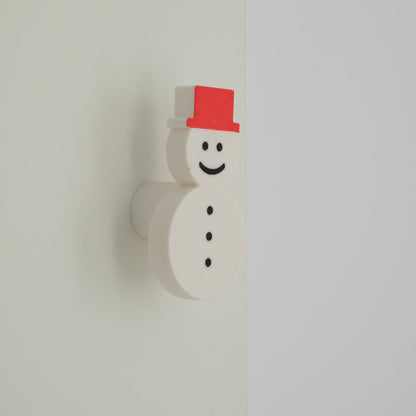 sistema | snow man knob & hook