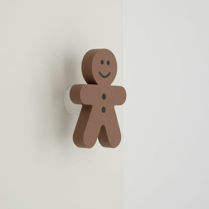 sistema | xmas cookie man knob & hook