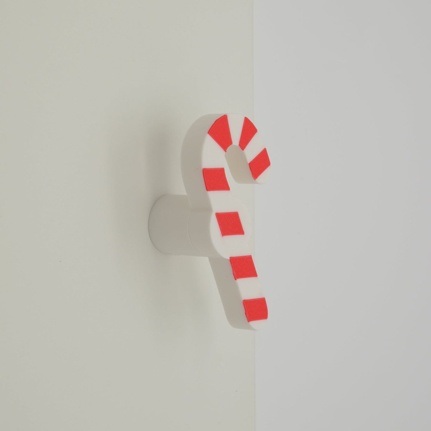 sistema | xmas candy cane knob & hook