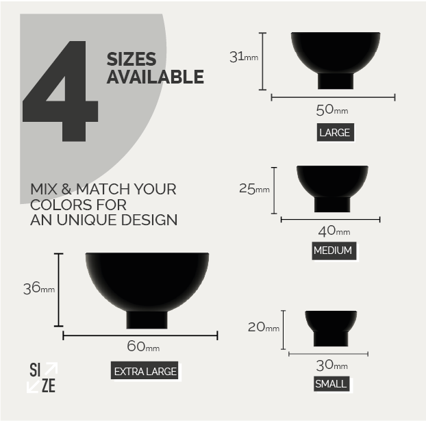 sistema | orbita knob & hook