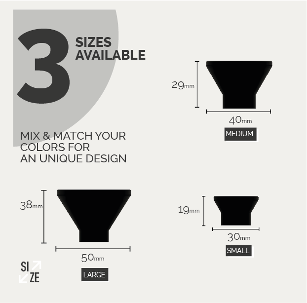 sistema | prisma knob & hook