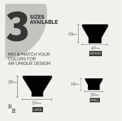 sistema | prisma knob & hook