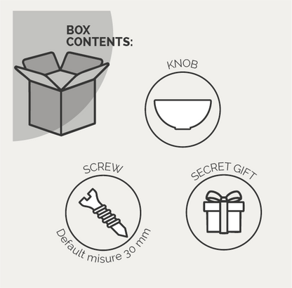 sistema | spaceship earth knob & hook