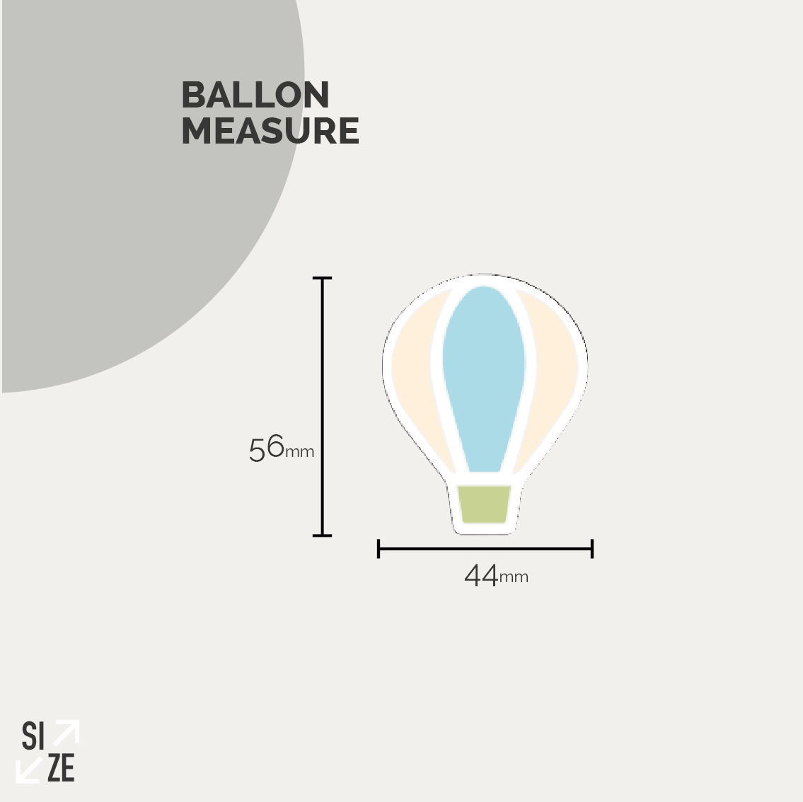 sistema | balloon earth knob & hook