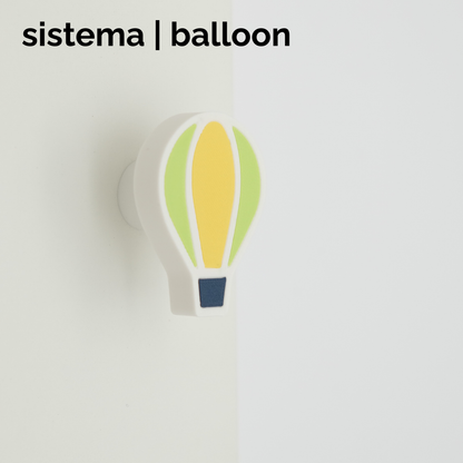 sistema | balloon pop knob & hook
