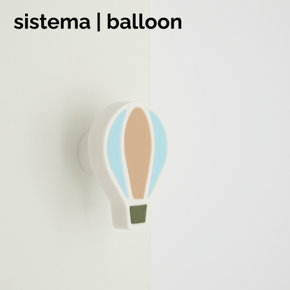 sistema | balloon earth knob & hook