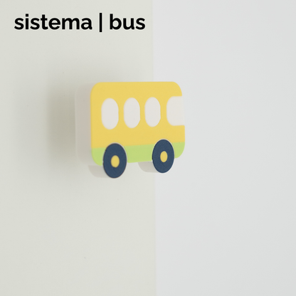 sistema | bus pop knob & hook