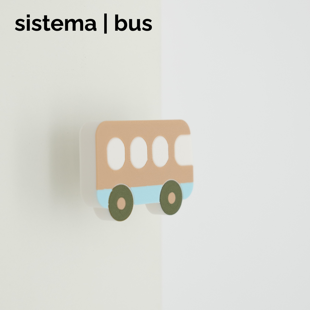 sistema | bus earth knob & hook