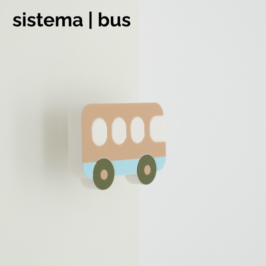sistema | bus earth knob & hook