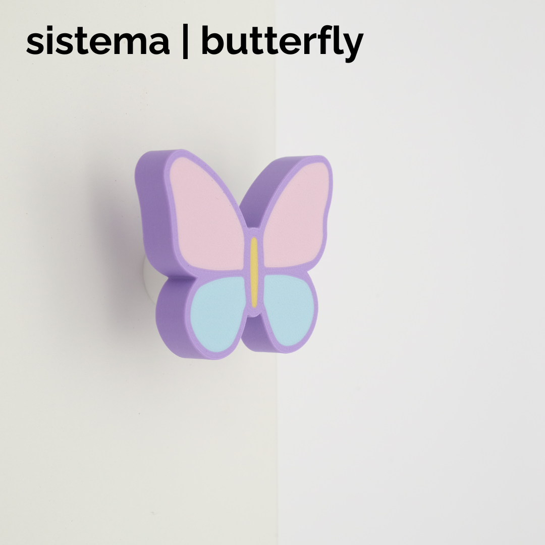 sistema | butterfly knob & hook