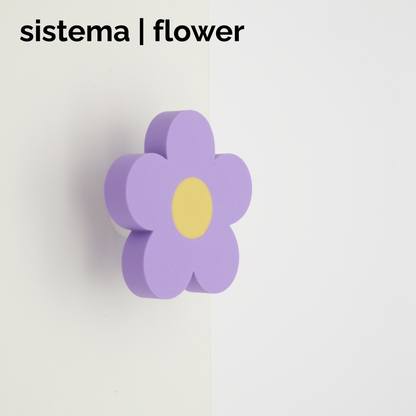 sistema | flower knob & hook