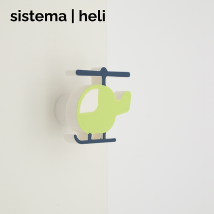 sistema | heli pop knob & hook