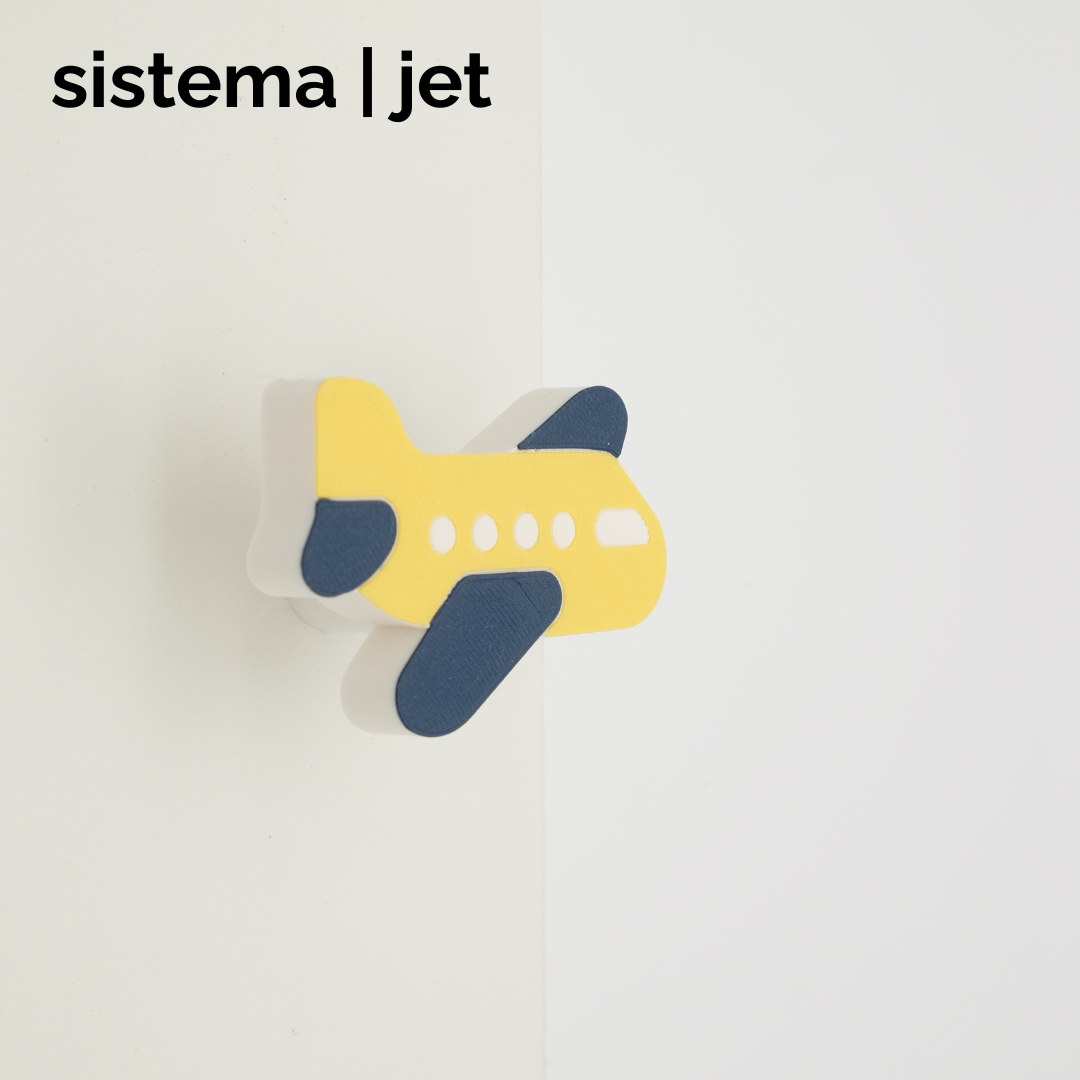 sistema | Jet pop knob & hook