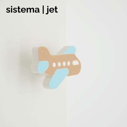 sistema | Jet earth knob & hook