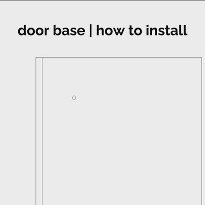 sistema | modular base for Doors, Drawers & Walls