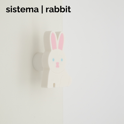 sistema | rabbit knob & hook