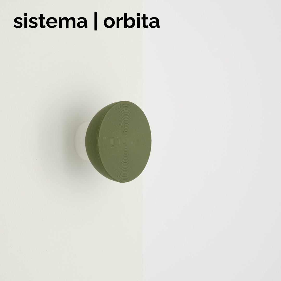 sistema | orbita knob & hook