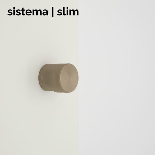 sistema | slim knob