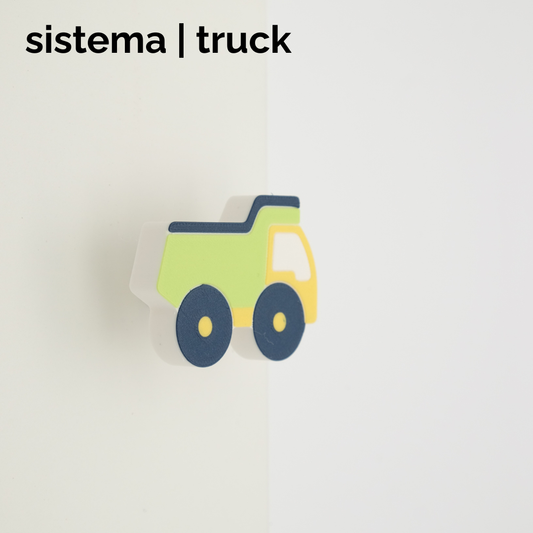 sistema | truck pop knob & hook