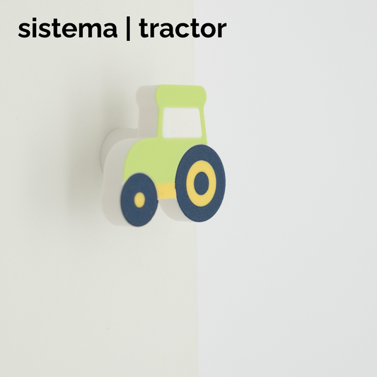 sistema | tractor pop knob & hook
